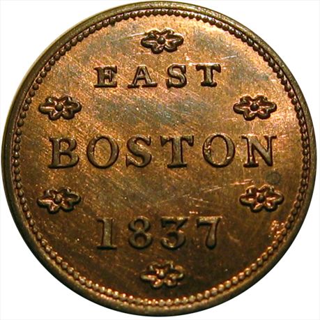 427/472 a      R8       MS63  East Boston 1837 / Union 1863 