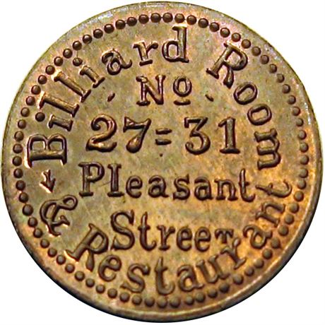 325  -  RI700E-4a R9 Raw MS64 Providence Rhode Island Civil War token