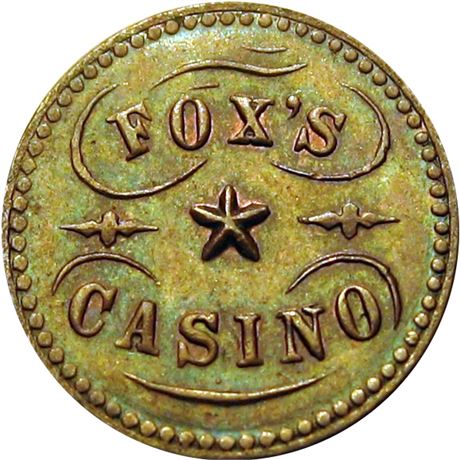 314  -  PA750Ja-1a R5 Raw AU+ Philadelphia Pennsylvania Civil War token