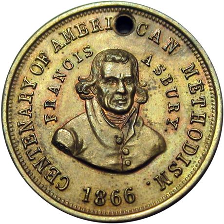 697  -  Children's Award Medal  Raw AU 1866 Methodist