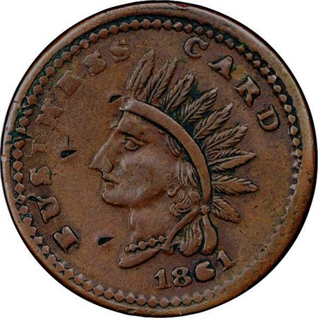 30  -  101/263 a R9 NGC AU Details Rare Dies Patriotic Civil War token