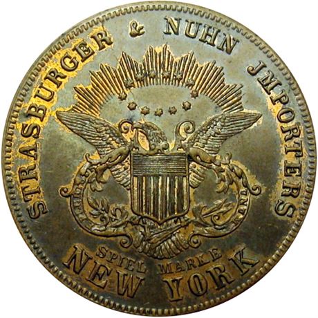 657  -  MILLER NY  847  Raw AU  New York Merchant token