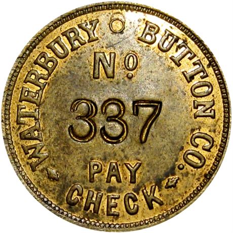 591  -  MILLER CT Unlisted  Raw AU Waterbury Connecticut Merchant token
