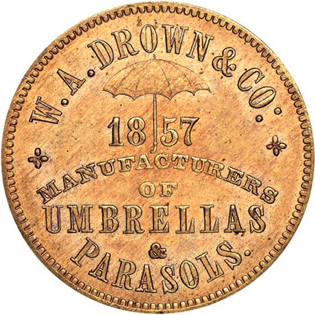427  -  MILLER PA 136  NGC MS65 Philadelphia Pennsylvania Merchant token