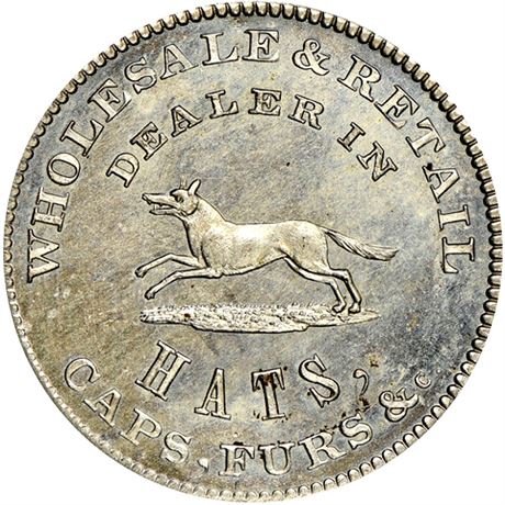 441  -  MILLER VA 24  NGC MS66 Petersburg Virginia Merchant token
