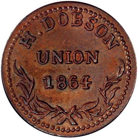 297  -  RI700D-9a R3 PCGS MS63 BN Providence Rhode Island Civil War token